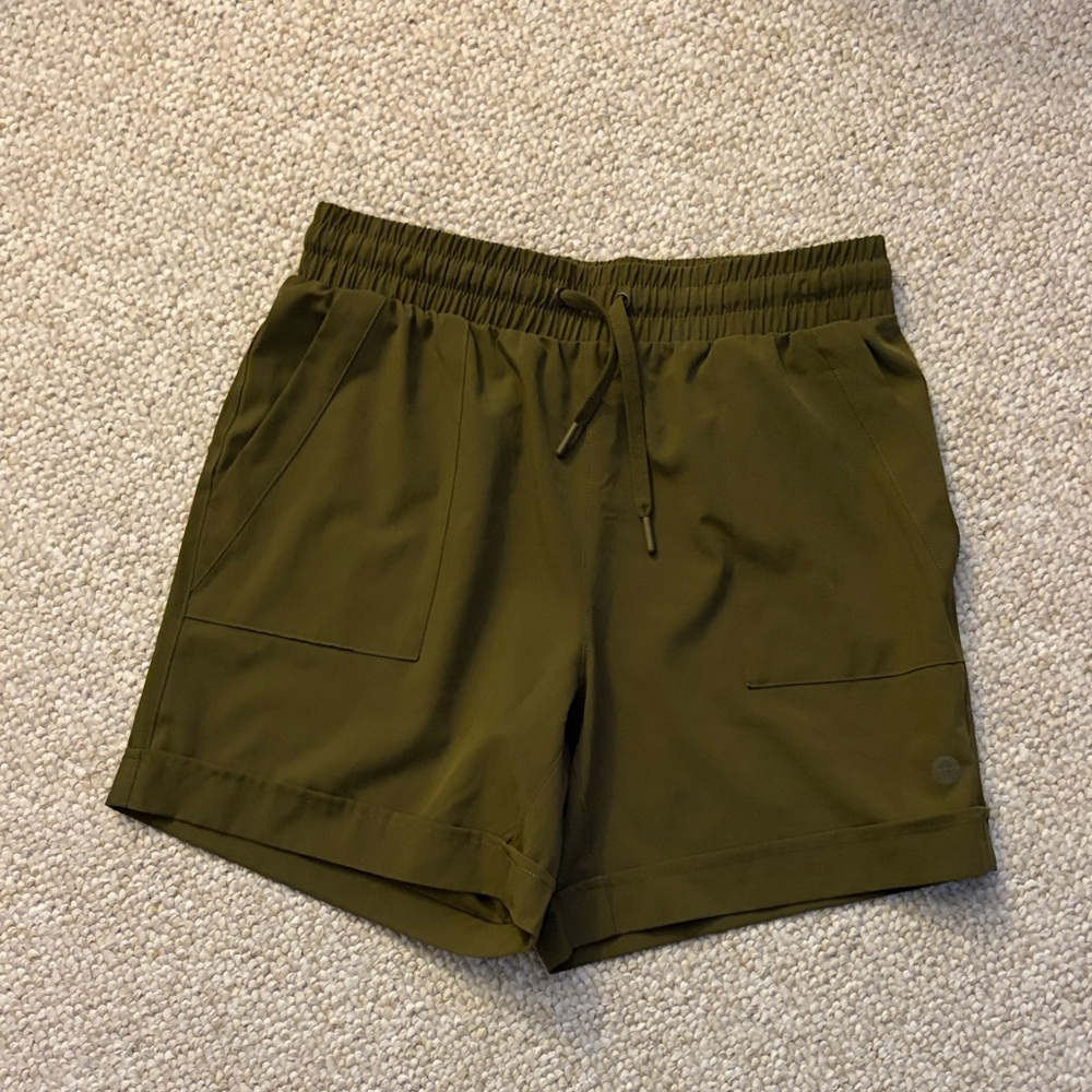 Ladies Mondetta Olive Performance Shorts